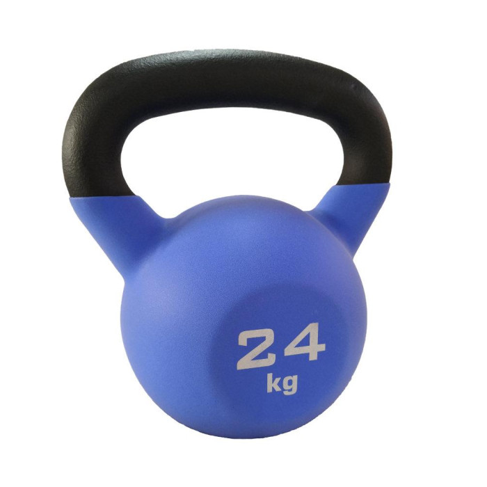 SportElite Гиря чугунная с виниловым покрытием 24 кг