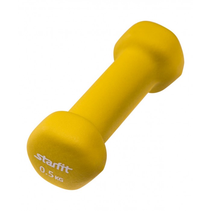 Спортивный инвентарь Starfit Гантель неопреновая DB-201 0.5 кг гантель starfit db 202 неопреновая цвет синий 5 кг