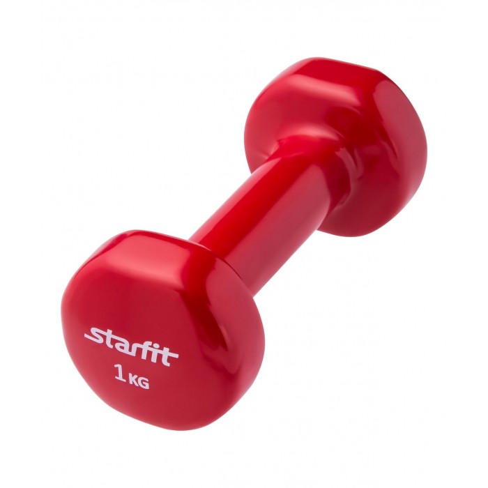 Спортивный инвентарь Starfit Гантель виниловая DB-101 1 кг starfit