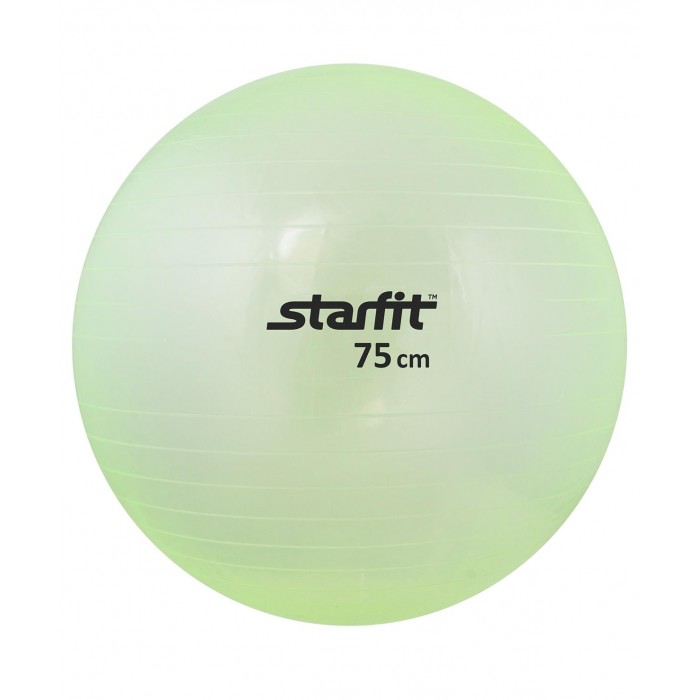 Мячи Starfit Мяч гимнастический GB-105 75 см мячи спортивные starfit мяч гимнастический starfit gb 105 65 см прозрачный зеленый