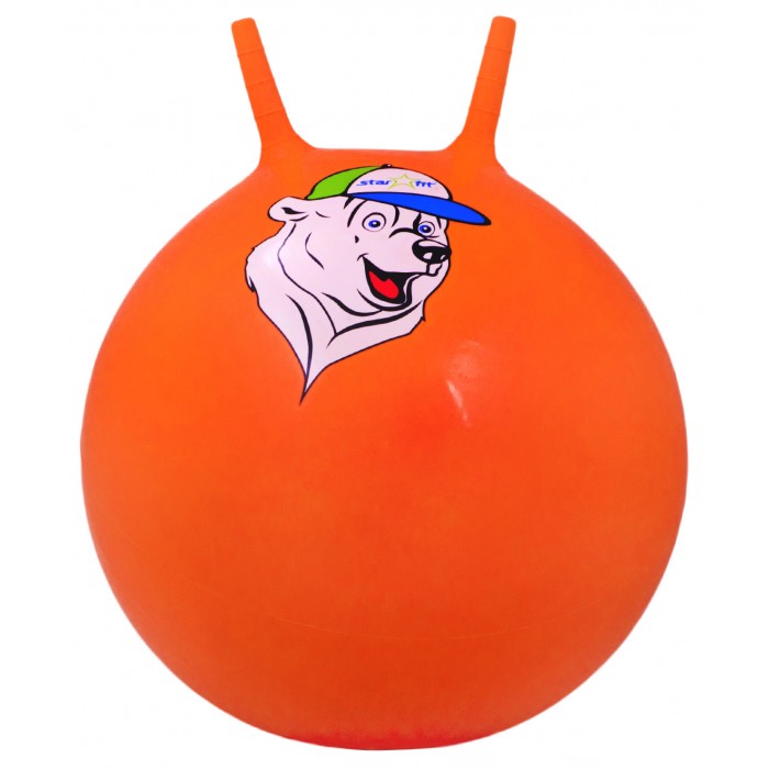 Мячи Starfit Мяч-попрыгун с рожками Медвежонок GB-401 65 см starfit bk 102 racer