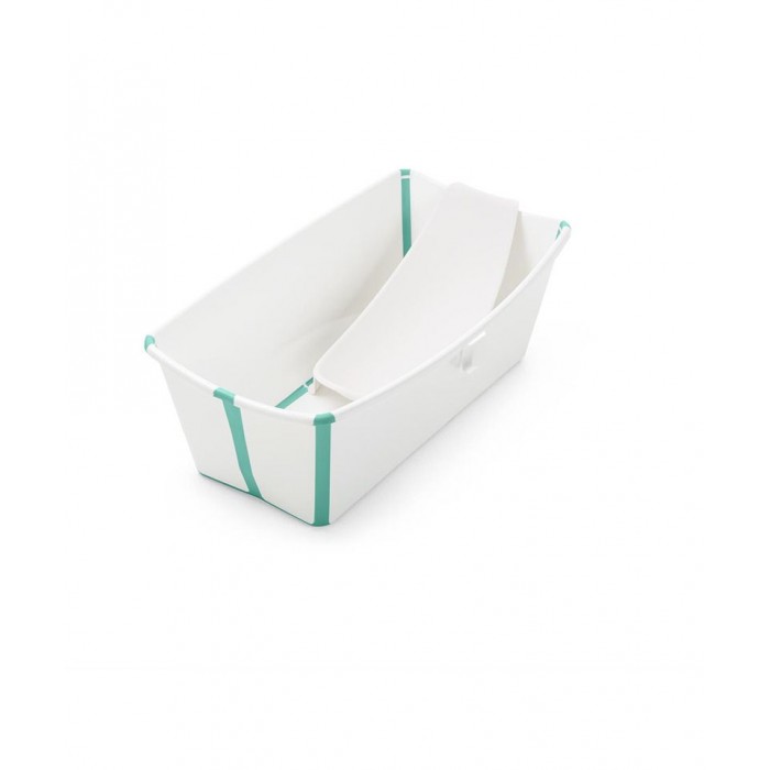 фото Stokke ванночка с горкой flexi bath bundle tub with newborn support