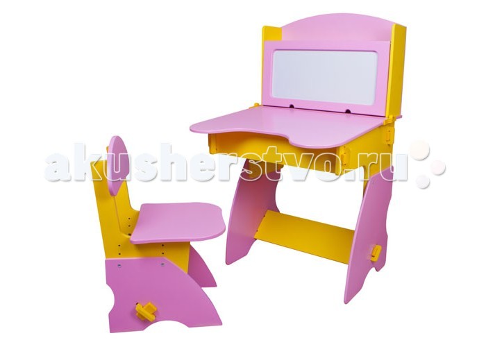 Столики Детям Комплект столика с магнитной доской со стульчиком Фантазер