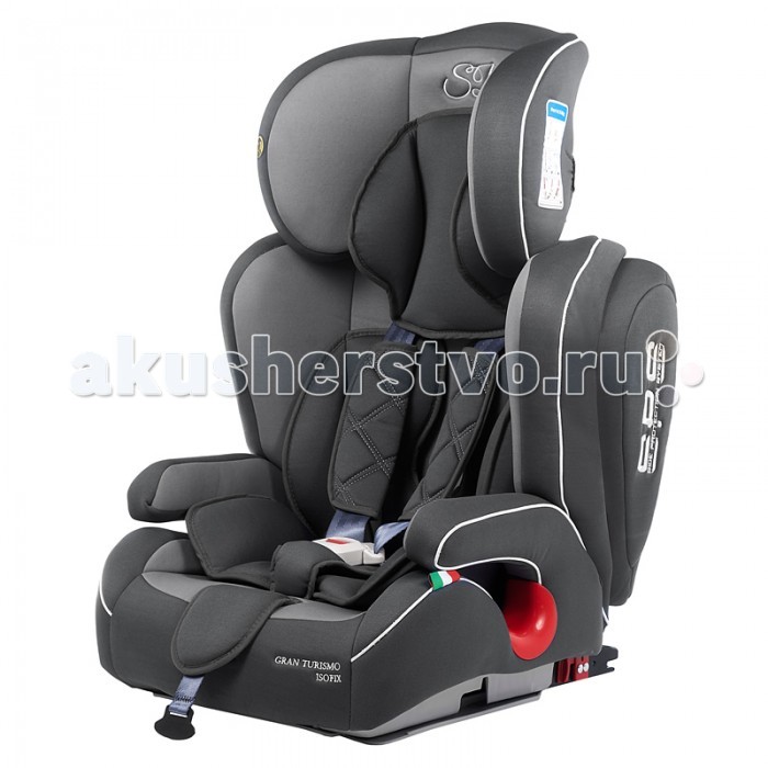 Автокресло Sweet Baby Gran Turismo SPS IsofixGran Turismo SPS Isofix Автокресло Sweet Baby Gran Turismo SPS IsofixGran Turismo SPS IsofixАвтокресло Sweet Baby Gran Turismo SPS Isofix является трансформером, растущим с Вашим ребенком с того момента, как он научился сидеть самостоятельно и до 12 лет. Пока ребенок маленький, используйте 5-ти точечные ремни безопасности. По мере роста ребенка, 5-ти точечные ремни снимаются, подголовник регулируется по высоте и используются 3-х точечные ремни безопасности автомобиля, чтобы пристегнуть ребенка. Особенности: трансформируется в бустер, как только уровень глаз ребенка в автокресле стал выше верхней точки подголовника. В таком случае спинку необходимо снять. наличие системы Isofix, которая позволяет быстро, легко и надежно соединить автокресло с автомобилем без использования ремней безопасности. Это гарантирует максимальный уровень безопасности ребенка в случае инцидента на дороге. Направляющие Isofix вставляются в скобы, которые находятся под спинкой заднего сидения автомобиля. наличие SPS (Side Protection System- системы защиты от бокового удара. Зоны поглощения энергии важны для сохранения жизни. Дополнительные накладки с высокими поглощающими характеристиками крепятся на боковые стороны автокресла. Этот материал мягко поглощает энергию, когда подвергается удару при столкновении. каркас автокресла покрыт энергопоглощающим пенополиуретаном PUR Foam. В момент аварии PUR поглощает энергию удара вместо Вашего ребенка. ортопедический эффект. Пористый материал PUR Foam, содержащий в своей структуре множество микроскопических пузырьков, дает ортопедический эффект. Нагрузка равномерно перераспределяется и поверхность идеально повторяет контуры тела. 2 положения наклона спинки. Спинка автокресла отклоняется для сна в дороге. широкие эргономичныесидение и спинка. Ширина кресла 35 см, что позволяет ребенку чувствовать себя комфортно в поездке даже в зимней одежде. 6 уровней высоты подголовника. наличие мягкого вкладыша. Съемный вкладыш предназначен для самых маленьких. Снимите его когда ребенок подрастет. наличие мягких накладок на внутренних ремнях. высоту внутренних ремней можно регулировать. наличие фиксатора натяжения ремней.<br>