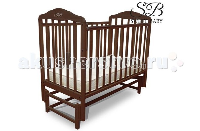 

Детская кроватка Sweet Baby Giuliano продольный маятник