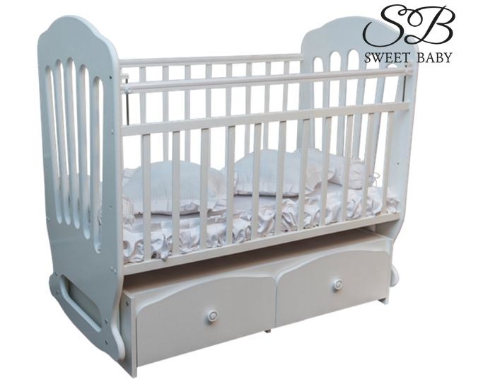 

Детская кроватка Sweet Baby Sorriso поперечный маятник, Sorriso поперечный маятник