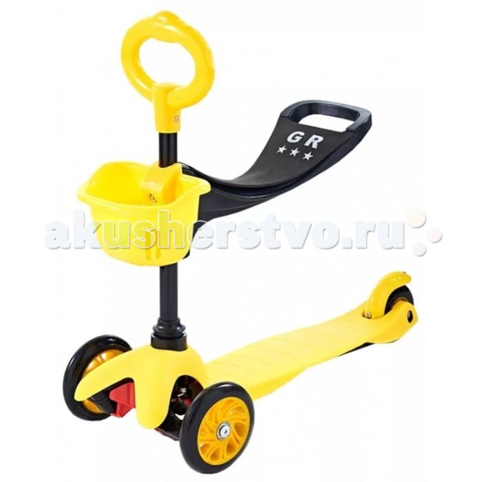 Трехколесный самокат Sweet Baby Triplex SeatTriplex Seat Трехколесный самокат Sweet Baby Triplex SeatTriplex SeatSweet Baby Трехколесный самокат Triplex Seat имеет регулируемую ручку и сиденье, которую при необходимости можно установить в любой момент. Triplex Seat «растет» вместе с Вашим ребенком. Самокат имеет полиуретановые колеса, что позволяет скрывать недостатки дорожного покрытия, а езду на нем сделать более комфортной. Управляется самокат простыми наклонами руля. О-образная ручка с сиденьем подойдет для самых маленьких детей. Для тех, кто только учится ходить или еще не может долго ходить. Ручка оборудована корзиной, куда можно сложить любимые игрушки и взять с собой на прогулку. Т-образная ручка для детей постарше. Ручка изготовлена из алюминия, а рукоятки сделаны из прорезиненного материала.<br>