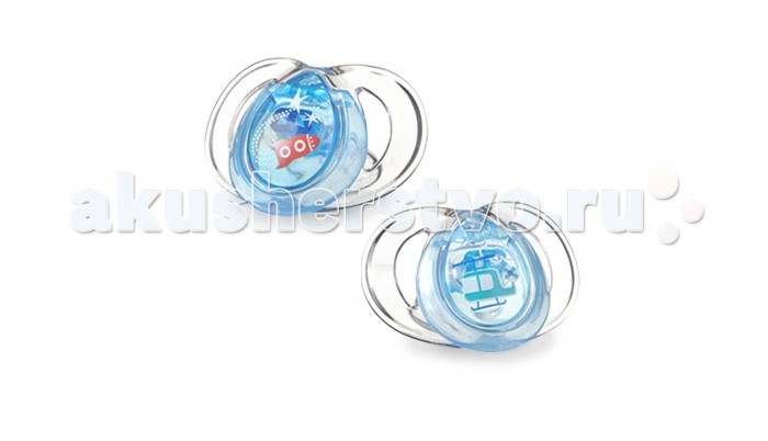 Пустышки Tommee Tippee Pure силиконовая 9-18 мес., 2 шт.