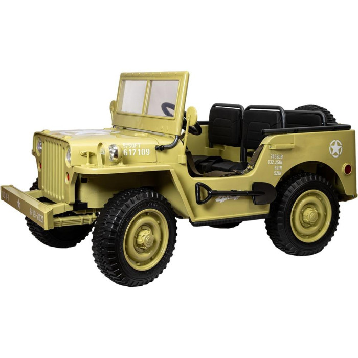 фото Электромобиль toyland джип jeep willys yke 4137