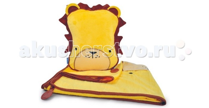 Плед Trunki с подушкой SnooziHedz Animalsс подушкой SnooziHedz Animals Плед Trunki с подушкой SnooziHedz Animalsс подушкой SnooziHedz AnimalsНабор для путешествий, состоящий из подушки и пледа, обязательно понравится малышу и его родителям. Необходимый аксессуар для поездок в автомобиле, самолете или путешествий на автобусе. Из мордашки-подушки вынимается уютный мягкий плед, а сама подушка надувается. Набор обеспечит комфорт и тепло на протяжении всей поездки. После поездки также компактно складывается. Имеет крепеж, позволяющий закрепить между собой плед и подушку, чтоб они не соскальзывали в дороге. На наружней части пледа имеется карман для игрушки или др. мелочей. Размеры 26 х 21 х 7,5 см Вес 300г Размер одеяла-пледа 70 х 90 см<br>