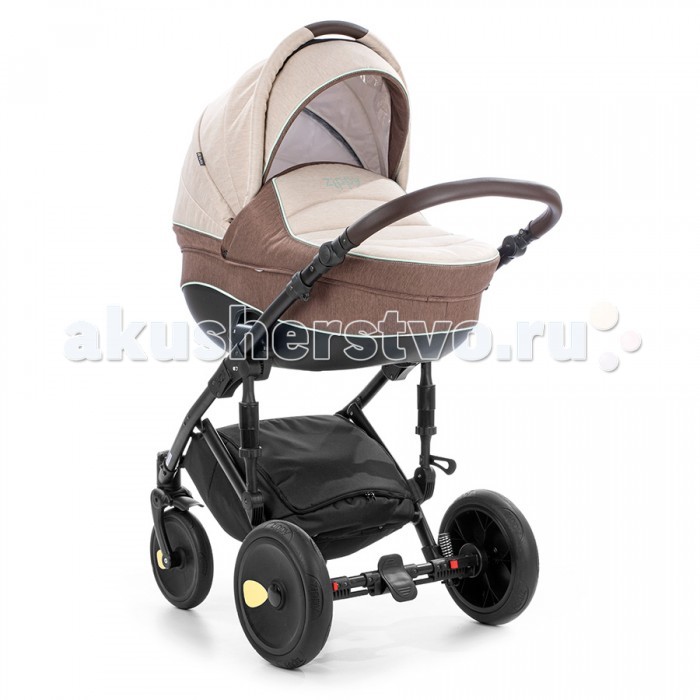 Коляска Tutis Zippy Viva 3 в 1Zippy Viva 3 в 1 Коляска Tutis Zippy Viva 3 в 1Zippy Viva 3 в 1Коляска Tutis Zippy Viva 3 в 1 понравится ярким дизайном и простым механизмом складывания, они снабжены резиновыми колесами, регулируемой ручкой управления и застегивающейся корзиной для покупок. На прочное шасси вы с легкостью сможете установить люльку для младенца, автокресло или просторное, комфортное сидение.ьМаксимальный возраст ребенка: 3 года. Крепления шасси выше, чем у других моделей — не нужно низко наклоняться. Шасси: Легкая и прочная алюминиевая рама Складывается в считанные секунды В сложенном виде коляска очень компактна и занимает мало места Высота ручек регулируется 4 амортизатора для «мягкого» хода. Прогулочный блок: Складывается вместе с шасси Фиксируется как по ходу, так и против движения коляски 5-ти точечные ремни безопасности 4 угла наклона спинки до горизонтального положения Внутренний съемный матрасик из 100% хлопка Чехол из плотного материала очень хорошо держит форму Панорамное окошко в капюшоне (его можно открыть) Закрытая корзина для покупок закрыта на молнию. Люлька: Большие размеры Вентиляционные отверстия в нижней части За счет основания в виде дуги люльку можно качать (когда лежит на полу) Матрасик создан из гипоаллергенного кокосового волокна Регулируемый подголовник Легко снимается с шасси Съемный козырек с силиконовым окошком защитит от непогоды Чехол из плотного материал очень хорошо держит форму Наружная ткань с водо- и грязеотталкивающим покрытием Съемные текстильные детали можно стирать при температуре 30°. Автокресло: Для детей в возрасте от 0 примерно до 1 года весом до 13 кг Установка на шасси с помощью адаптера Установка в автомобиле против движения с помощью ремня безопасности Удобная ручка для переноски 5-точечные ремни безопасности с мягкими накладками на плечи Внутренние ремни можно регулировать Съемный капор Колеса: Колеса надувные съемные Твердая резина Передние поворотные колеса с фиксацией Большие задние колеса — гарантия хорошей проходимости по неровным поверхностям.<br>