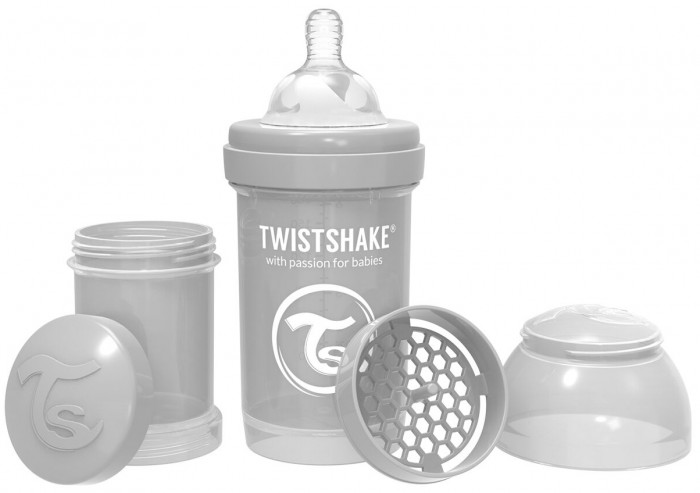 Бутылочка Twistshake с контейнером 180 мл