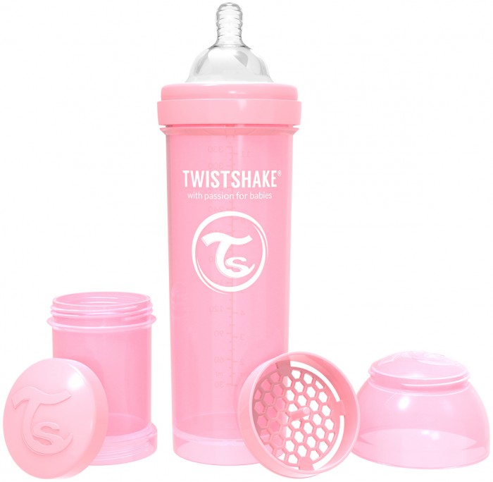 Бутылочка Twistshake с контейнером 330 мл