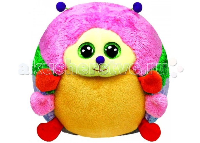 Мягкие игрушки TY Beanie Ballz Гусеница Grumdrop мягкие игрушки lilliputiens гусеница джульетта