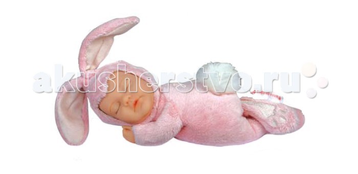 фото Мягкая игрушка anne geddes детки-кролики 17 см
