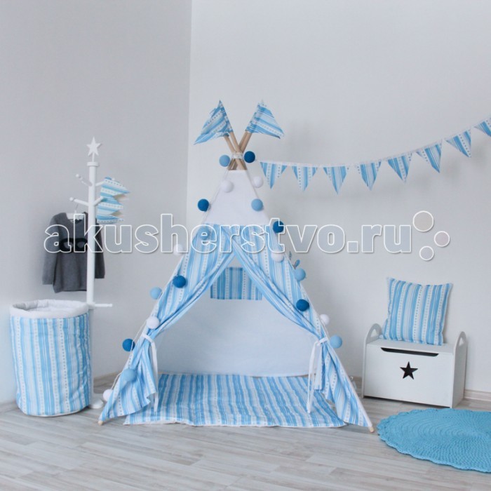 VamVigvam Вигвам StripesВигвам Stripes VamVigvam Вигвам StripesВигвам StripesVamVigvam Вигвам Stripes сделан полность из натуральных кологичных материалов. Ткань - 100% хлопок высокого качества. Рейки - шлифованна береза. Длина 180 см, диаметр 2,2 см. Скосы на концах реек, отверсти под крепеж ткани в верхней части реек. Высота вигвама в собранном виде 160 см. Основание 110 х 110 см. В комплект вигвама входит: 4 рейки, ткань, веревка, мгкие наклейки на нижнее основание реек, инструкци по сборке. Вес комплекта в упаковке 2,6 кг.<br>
