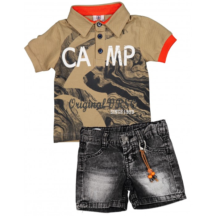

Verscon Комплект для мальчика Футболка и шорты Camp, Комплект для мальчика Футболка и шорты Camp