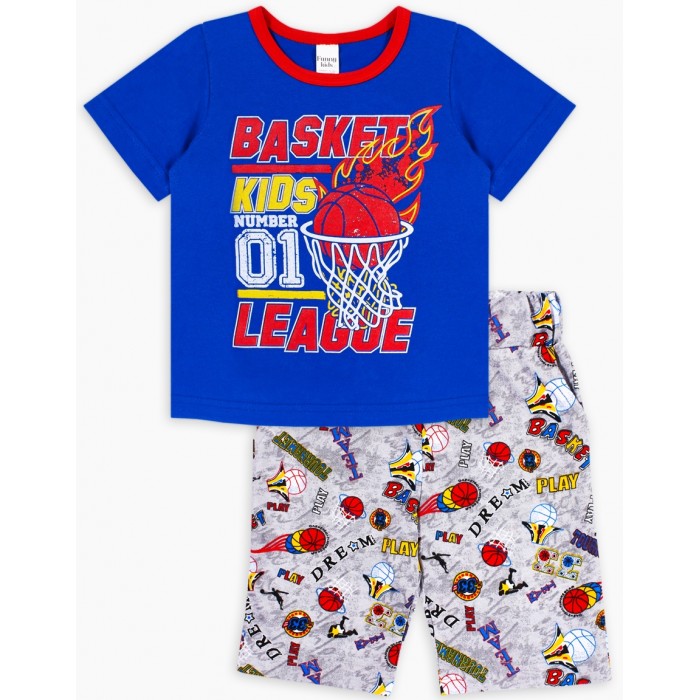Веселый малыш Комплект для мальчика Спортивное лето Basket League