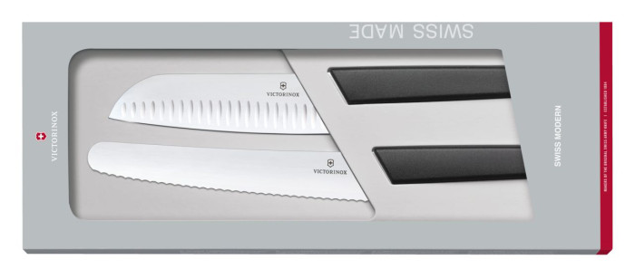 Victorinox Набор кухонных ножей Swiss Modern 2 шт. 6.9093.22G/6.9096.22G