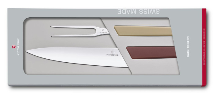 Victorinox Набор кухонных ножей Swiss Modern 6.9093.21G/6.9096.21G