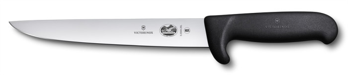 Victorinox Нож кухонный Fibrox разделочный прямая заточка 200 мм