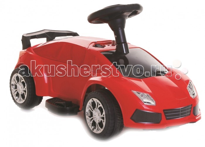 Электромобиль Vip Toys HQBB5888HQBB5888 Электромобиль Vip Toys HQBB5888HQBB5888Изящный и роскошный, взрослый автотранспорт для маленьких путешественников с пультом дистанционного управления. Является копией в миниатюре, легендарного и всеми известного автомобиля. Реалистичный дизайн проработанный до мелочей: фирменные значки, фары, хромированные диски, руль, эргономичное сидение со спинкой, для большей безопасности и комфорта вашего малыша. Ребенок почувствует себя настоящим взрослым за рулем модного автомобиля, что без сомнения сделает игру увлекательной и поднимет настроение малышу. Характеристики: высококачественный экологически чистый пластик материалы полностью безопасные для детей ткань с водо- и грязеотталкивающей пропиткой соответствует европейским стандартам безопасности для детей от 2-х лет реалистичный дизайн с повторением точных деталей звуковые и световые эффекты разгоняется до 2.5 км/ч может ехать вперед-назад, руль поворачивается вправо-влево есть пульт дистанционного управления корпус-прочен и долговечен, не останется ни одной царапины время работы электромобиля - 2 часа максимальная нагрузка - 35 кг эргономичное сидение со спинкой (поднимается и опускается) удобный, нескользящий руль широкие, устойчивые колеса игрушка разработана, чтобы обеспечивать ребенку максимальную безопасность аккумулятор: 6v4ah Общие размеры (дхшхв): 80х45х42 см<br>