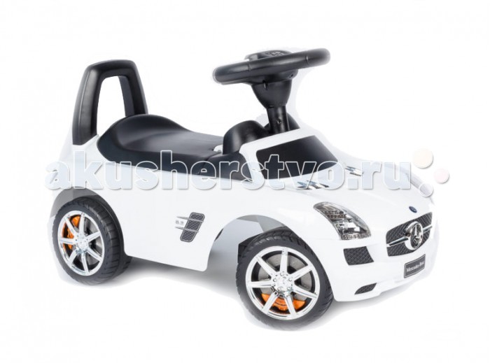 Каталка Vip Toys Mercedes-Benz 332Mercedes-Benz 332 Каталка Vip Toys Mercedes-Benz 332Mercedes-Benz 332Яркая качественная каталка сделана в стиле авто с музыкальным рулем. Удобный широкий спойлер-спинка. Вращаемый руль регулирует направление движения машинки поворотом передних колес. Удобное эргономичное сидение. Под сидением вместительный багажник для любимых игрушек, которые можно взять с собой на прогулку. Стиль и дизайн гоночной техники придаст игре реальности и добавит незабываемых впечатлений от игры и езды! Максимальная нагрузка- 23 кг. Рекомендуется для детей от 12 месяцев. Варианты использования: Ходунки. Для самых маленьких, которые только учатся ходить, машинка - незаменимое средство-помощник. Ребенок учится ходить и толкает машинку перед собой, опираясь на спинку каталки. Эта же спинка является опорой, если ребенок сидит на каталке. Каталка. Когда малыш подрастет, он садится на машину и едет самостоятельно, отталкиваясь ножками. Машинка отлично подойдет для игр дома и на улице. Теперь катание малыша станет неповторимым увлекательным путешествием! Размер машинки(дхшхв): 67.5х30х30.5 см Вес: 2.93 кг<br>