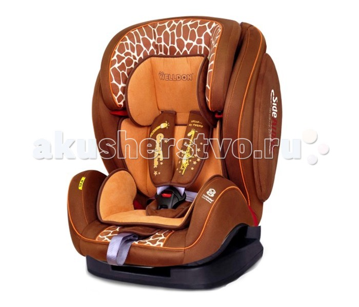 Автокресло Welldon Encore Fit SideArmor & CuddleMe IsofixEncore Fit SideArmor & CuddleMe Isofix Автокресло Welldon Encore Fit SideArmor & CuddleMe IsofixEncore Fit SideArmor & CuddleMe IsofixАвтокресло детское Welldon Encore Side Armor ISOFIX Особенности: Для детей от 9 до 36 кг. Устанавливается с помощью системы ISOFIX по ходу движения автомобиля. Мягкий вкладыш для малышей. Подголовник регулируется по высоте (4 положения). Внутренние 5-точечные ремни, регулируемые по высоте (4 положения). Развитая боковая защита (дополнительная боковая защита SideArmor). 4-положения наклона спинки сиденья. Вентилируемая спинка. Дополнительные энергопоглощающие внутренние вставки Дополнительные боковые энергопоглощающие крылья, повышающие защиту при боковых ударах Ступенчатое выдвижение автокресла относительно платформы Регулировка наклона всего сидения одним движением в 4-х положениях Соответствует требованиям ECE-R44/04 внешний размер (ШхГхВ): 48х39х65 см.<br>