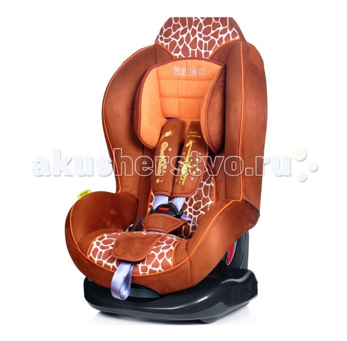 Автокресло Welldon TitatTitat Автокресло Welldon TitatTitatАвтокресло детское Welldon Titat-это комфортное и безопасное автокресло для детей в возрасте от 9 месяцев до 4 лет. У автокресла большой подголовник, который защищает шею и голову ребенка. Автокресло устанавливается с помощью штатных ремней безопасности по ходу движения. Ребенок фиксируется в автокресле с помощью пятиточечного ремня безопасности, высота которого может быть отрегулирована. У автокресла Welldon Titat 5 положений наклона спинки, что позволит разместиться ребенку наиболее комфортным способом. Автокресло изготовлено из гипоаллергенных материалов, которые обладают дышащими свойствами. Особенности: соответствует Европейскому стандарту безопасности ECE R 44/04, удобная спинка, обеспечивающая правильную осанку и высокую степень защиты маленького пассажира, 5 положений наклона кресла, регулируемые по высоте 5-точечные ремни (4 положения), регулируемый по высоте подголовник (мягкая подушечка), вентилируемая спинка, съёмный моющийся чехол с мягкой подкладкой, автокресло устанавливается по ходу движения автомобиля, возможность установки на заднем и переднем сидении автомобиля при отсутствии подушки безопасности, крепление штатным ремнем безопасности автомобиля<br>