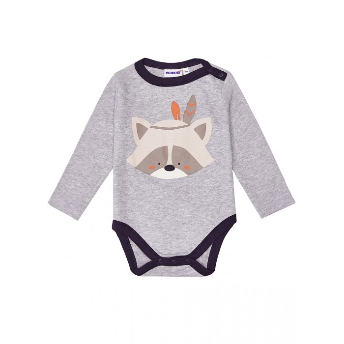 

Winkiki Боди для мальчика Raccoon, Боди для мальчика Raccoon