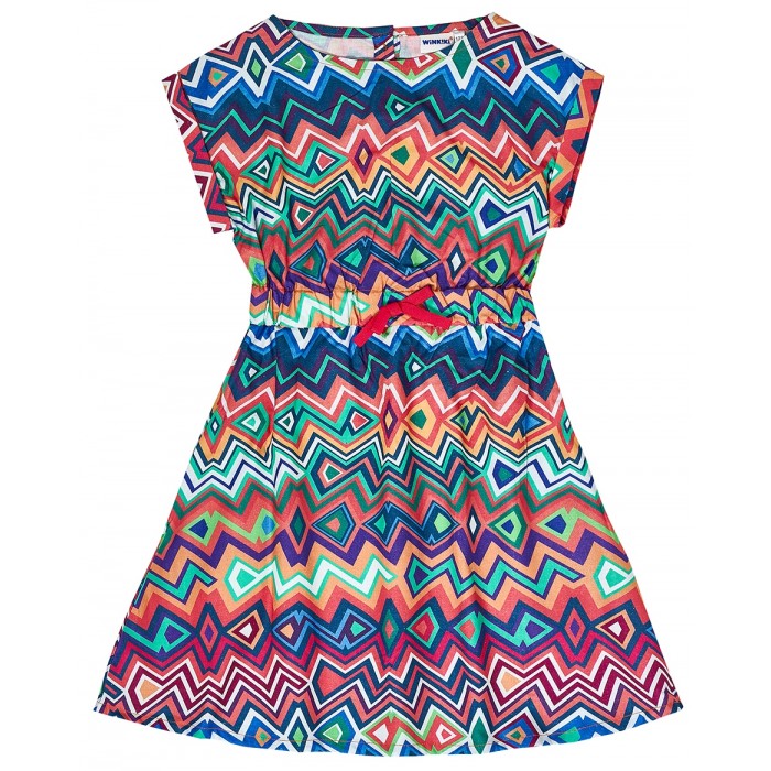 

Winkiki Платье для девочки Зигзаги WJG91690, Платье для девочки Зигзаги WJG91690