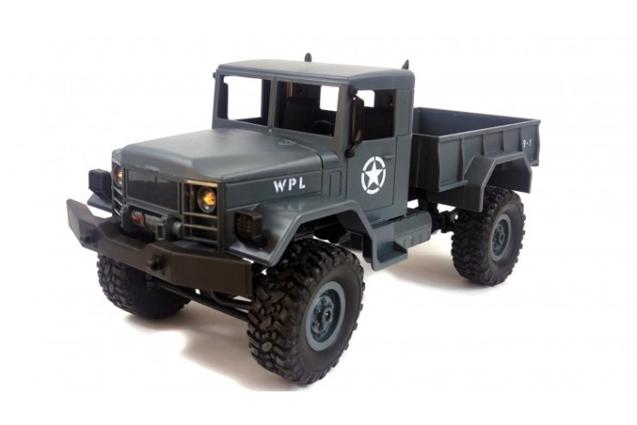 WL Toys Радиоуправляемая машина WPL Dоенный грузовик 1:16