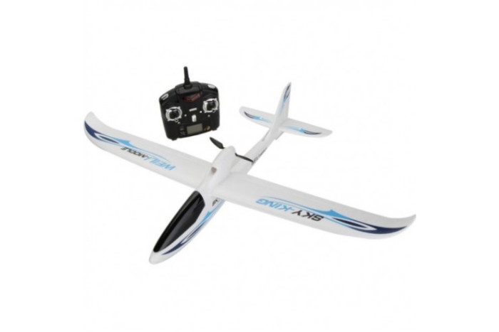 WL Toys Радиоуправляемый планер Sky King 6-Axis Gyro 2.4G