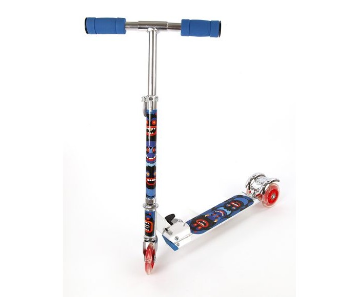 Двухколесные самокаты X-Match Cheerful 100 мм PVC, Двухколесные самокаты - артикул:521111 Двухколесные самокаты X-Match Cheerful 100 мм PVC, Двухколесные самокаты - артикул:521111