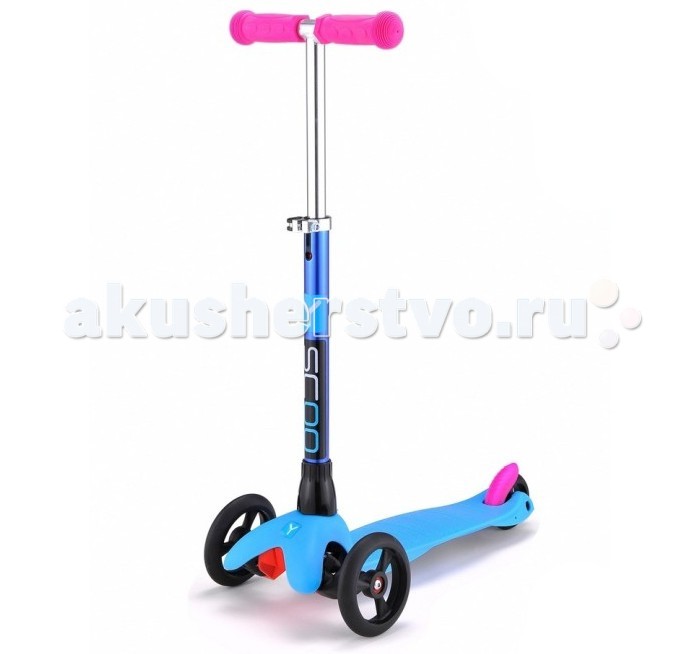 Трехколесный самокат Y-Scoo Mini Glam Metallic RTMini Glam Metallic RT Трехколесный самокат Y-Scoo Mini Glam Metallic RTMini Glam Metallic RTMini Glam Metallic RT - с ручкой, покрытой краской металлик и резиновыми рукоятками одного цвета. Ручка съемная - очень простой и надежный механизм.Ручки на руле - резиновые, с добавлением латекса. Самокат имеет уникальную запатентованную систему управления. Единственная в мире технология двойных передних колес создана специально для самых маленьких детей и обеспечивает безопасность. Управлять этим самокатом малыш сможет легко и непринужденно,наклоняя ручку влево или вправо при поворотах,благодаря уникальной запатентованной системе управления. Диаметр переднего колеса 12 см Диаметр заднего(их) колеса 7.6 см Колеса полиуретановые Подшипник ABEC 5 Тормоз ножной Максимальная высота 97 см Размеры платформы 34х11 см Вес 1.3 кг Максимальная нагрузка 30 кг Возрастная группа от 2 лет Размер деки ширина 11 см, длина 34 см Высота рулевой стойки 97 см Длина самоката 55 см высота руля 67-97 см<br>