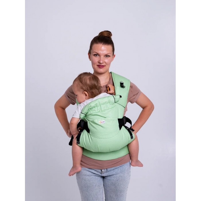 Рюкзак-кенгуру Я рядом Премиум Горошек