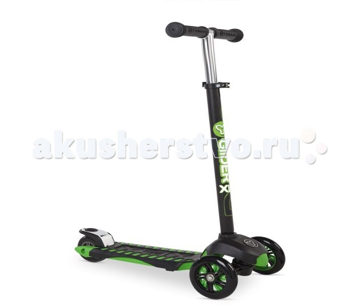 Трехколесный самокат Yvolution Glider XL DeluxeGlider XL Deluxe Трехколесный самокат Yvolution Glider XL DeluxeGlider XL DeluxeСамокат Yvolution Glider XL Deluxe - инновационный и стильный трехколесный самокат с усиленной конструкцией дл детей от 5 лет. Самокат отлично развивает равновесие, координаци и моторные навыки ребенка. Разработан с уникальным рулевым механизмом, который помогает пользовател научитьс правильно управлть им. Дл поворота вправо или влево нужно наклонить рулеву стойку в соответствущу сторону. Данна техника управлени соответствует природным навыкам и возможностм ребенка. Самокат выполнен в розовом и черном цвете, что непременно привлечет внимание девочек. Имеет большие передние колеса из полиуретана, нескользщу деку дл лучшей устойчивости, прочну регулируему по высоте рулеву стойку, котору можно вынуть из основани дл удобства хранени самоката. Glider XL Deluxe имеет усиленну конструкци, котора выдерживает большие нагрузки. Особенности: трехколесный дизайн самоката дл детей от 5 лет, улучшенна верси Glider XL, котора выдерживает большие нагрузки, уникальна система рулевого механизма, нескользща дека, увеличенные передние колеса дл плавного движени, ножной тормоз на заднем колесе, удобна в управлении и регулируема по высоте рулева стойка.<br>