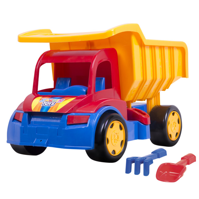 фото Каталка zarrin toys автомобиль грузовик minetrack 120