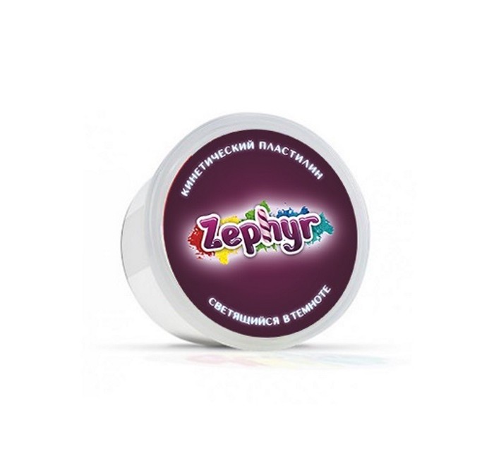 Кинетический песок Zephyr Кинетический пластилин светящийся в темноте