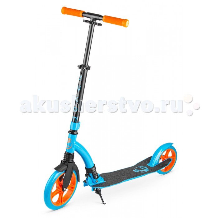 Двухколесный самокат Zycom Easy Ride 230Easy Ride 230 Двухколесный самокат Zycom Easy Ride 230Easy Ride 230Zycom Easy Ride 230 - это усовершенствованная модель самоката, созданного компанией Zycom, которая в новом сезоне получила популярные большие колеса - 230 мм спереди и 180 мм сзади. Самокат имеет современный высокоточный подшипник ABEC-5, который используется на передовых катательных устройствах высокого уровня. Колеса сделаны из плотного PU-материала (каучук), который практически не деформируется. Он не прокалывается, также его не нужно постоянно подкачивать. Еще его толщина и строение обеспечивают легкое качественное качение при минимуме усилий. Для комфортной и легкой (как говорит название - Easy Ride) езды по городу у самоката есть все необходимое: Большие колеса, которые преодолеют и лужу и поверхность из брусчатки Передний амортизатор, который сгладит вибрацию и удары при неровностях дороги Большой задний тормоз, в который легко попасть ступней и плавно затормозить Широкая и длинная дека (платформа самоката), на которую удобно ставить одну или даже две ноги Регулируемый по высоте руль, благодаря которому Вы выберете комфортный для Вас уровень - и для ребенка, и для подростка, и для взрослого Складной механизм - самокат в сложенном виден очень компактен и портативен. Качество и надежность Компания Zycom уже более 10 лет присутствует на мировом рынке и выпускает специализированную линейку трюковых самокатов для спортсменов слалома под маркой “MDP”. Компания знает все потребности и ньюансы “самокатостроения”, имеет большой накопленный опыт. Кроме того, на самокат Zycom Easy Ride распространяется гарантия. Помимо функционала самокат готов предложить Вам множество цветовых решений, которые подойдут как ребенку и подростку, так и взрослому. Катайтесь всей семьей на самокат Zycom Easy Ride и проводите драгоценное время вместе в увлекательных поездках! Технические данные Zycom Easy Ride 230: Интересные сочетания цветов и современный дизайн Качественный продукт - продается по всему миру Большие колеса 230 мм (переднее), 180 мм (заднее) из качественного PU материала с повышенной прочностью дисков. Современный подшипник ABEC 5 Простая регулировка высоты ручки Передний амортизатор Ручка складывается, удобный механизм Задний тормоз Подножка Фирменный дизайн и форма рукояток Брызговик на переднем колесе (подкрылок) Вес - 5 кг Длина деки - 77 см, ширина деки 16.5 см<br>