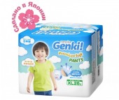 Genki Подгузники-трусики Nepia Premium Soft XL (12-17 кг) 26 шт. Genki Подгузники-трусики Nepia Premium Soft XL (12-17 кг) 26 шт.
