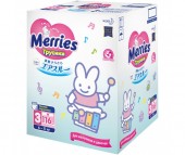 Merries Трусики-подгузники M (6-10 кг) 116 шт. Merries Трусики-подгузники M (6-10 кг) 116 шт.