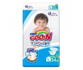 GooN Подгузники L (9-14 кг) 54 шт. GooN Подгузники L (9-14 кг) 54 шт.