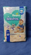 74253 Pampers -   Splashers   .3-4 (6-11 ) 12 .   