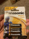 68125 Panasonic   LR03 (AAA) Alkaline 1.5 4 .   