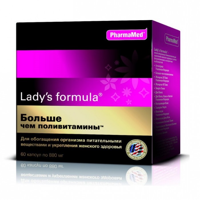  Lady's Formula       60 .