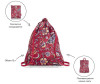  Reisenthel   Mini maxi sacpack paisley - Reisenthel   Mini maxi sacpack paisley ruby