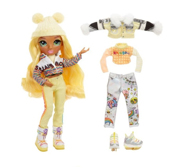  Rainbow High  Winter Break Fashion Doll- Sunny Madison