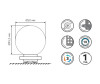  Gauss    LED MK001 10W 780lm 220-240V - Gauss    LED MK001 10W 780lm 220-240V