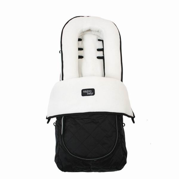  Valco baby   Footmuff White